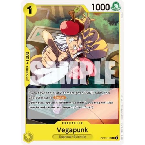 Vegapunk OP13-112 C Carrying On His Will - Single