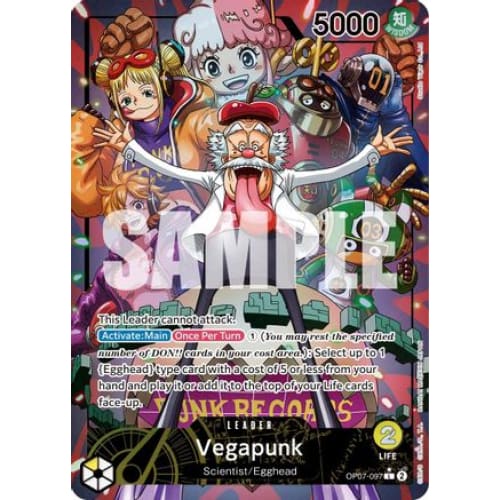 Vegapunk (Parallel) OP07-097 L 500 Years in the Future Foil