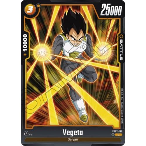 Vegeta - FB02-131 (FB02-131) - Blazing Aura - Single