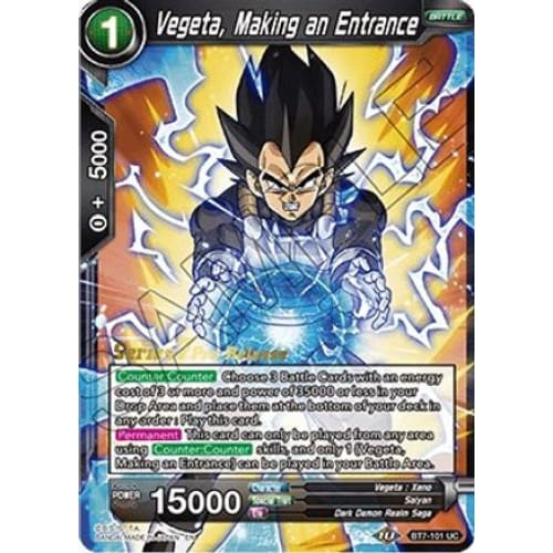 Vegeta Making an Entrance (Assault of the Saiyans