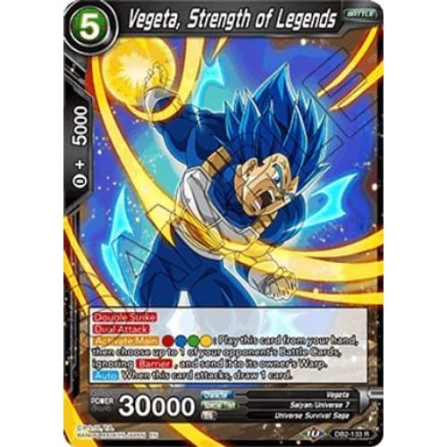 Vegeta Strength of Legends (Draft Box 05 - Divine