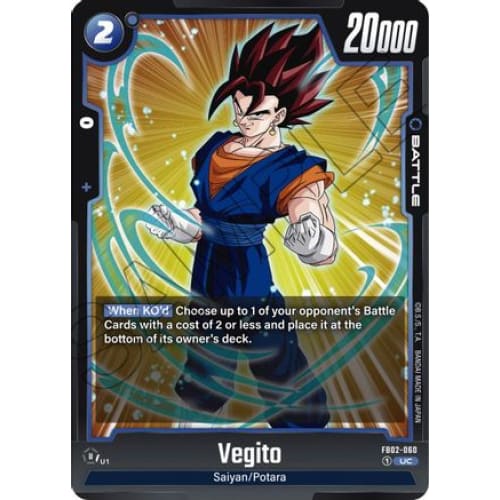 Vegito - FB02-060 (FB02-060) - Blazing Aura - Single