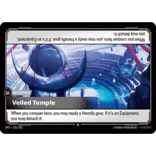 Veiled Temple (221/221) - Spiritforged Foil - Single