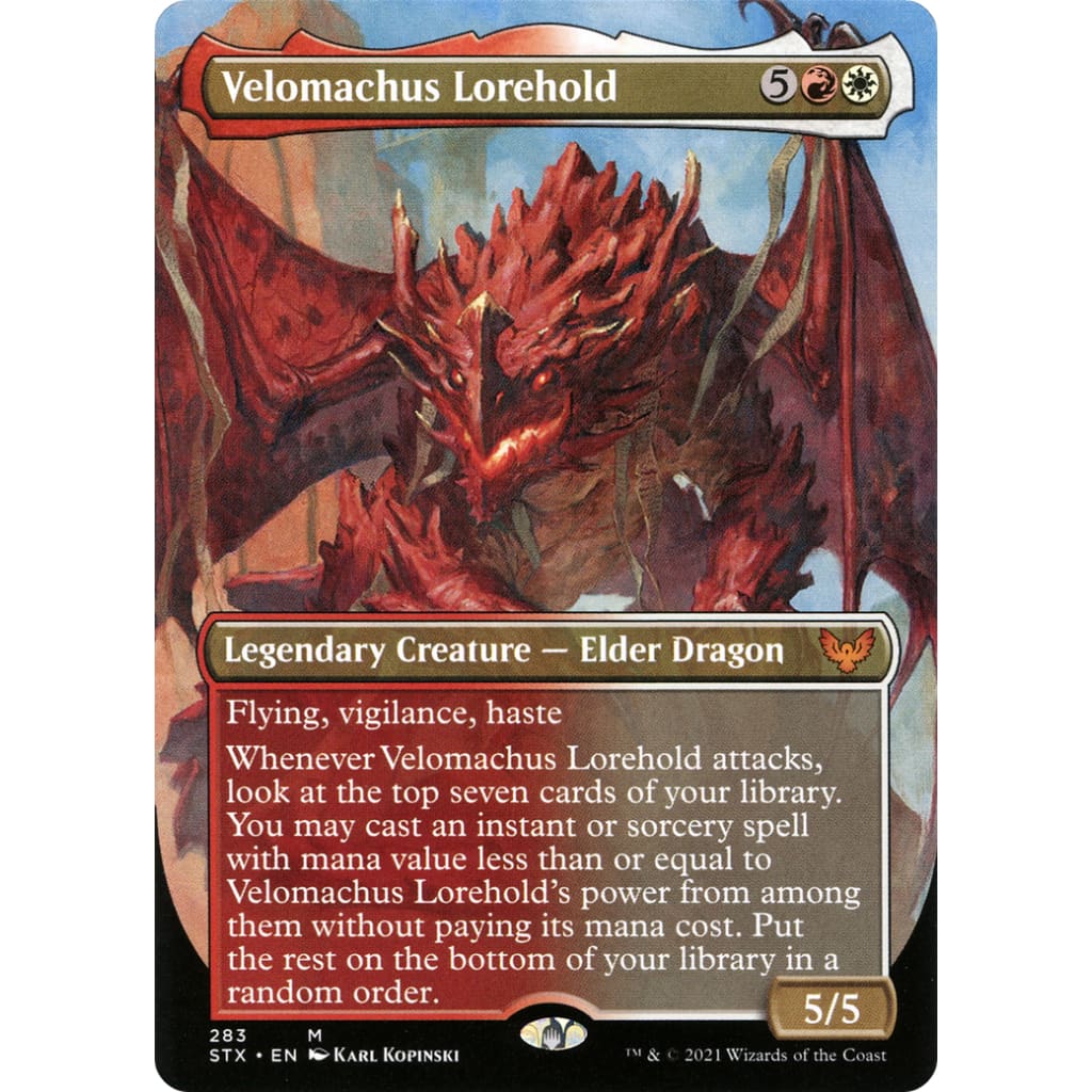 Velomachus Lorehold (Borderless) (STX-283) - Single