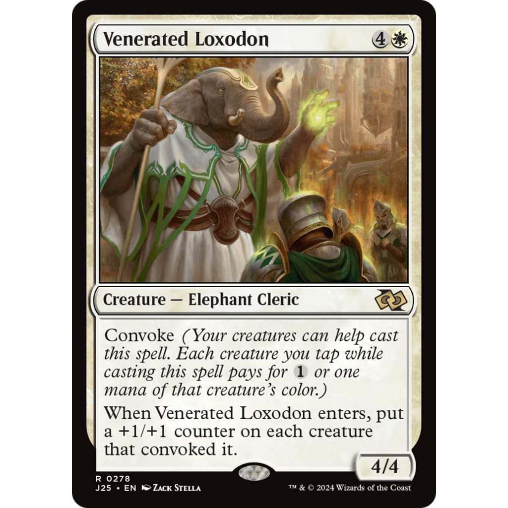 Venerated Loxodon (J25-278) - Single