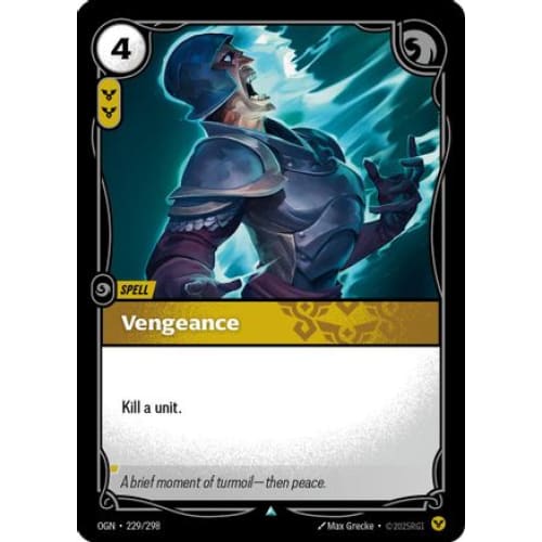 Vengeance (229/298) - Origins - Single