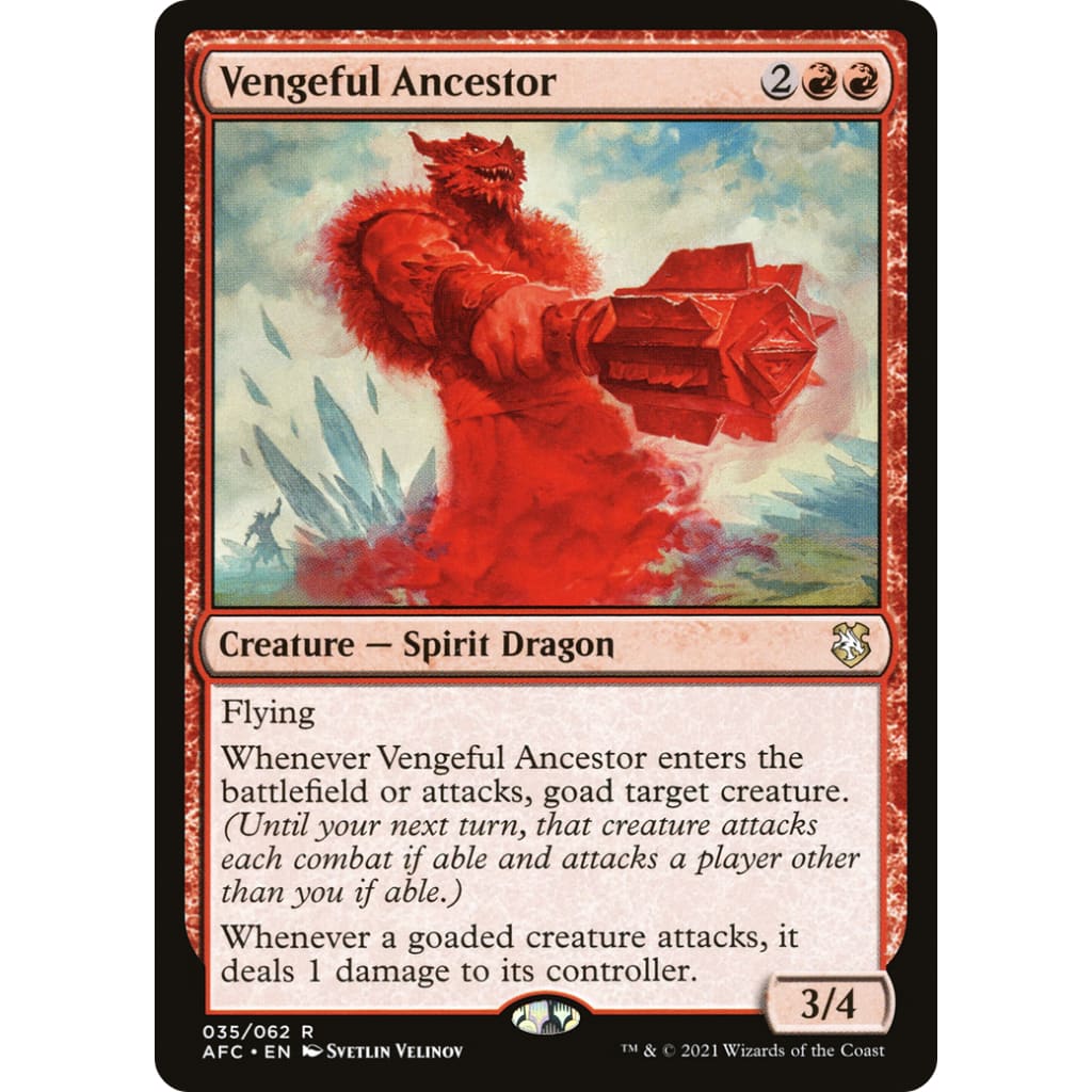Vengeful Ancestor (AFC-035) - Single