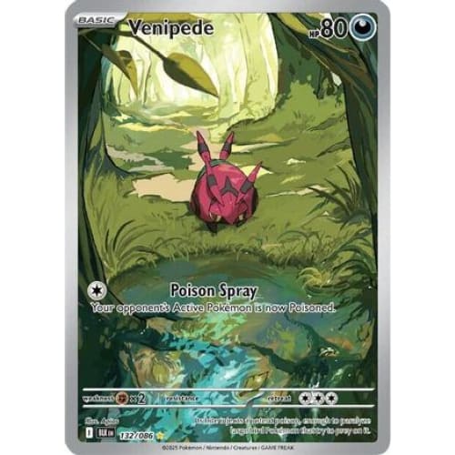 Venipede - 132/086 (132) Illustration Rare Holofoil - Single