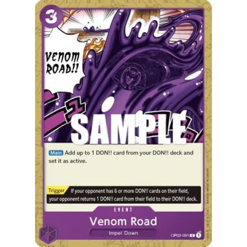 Venom Road OP02-091 C Paramount War - Single