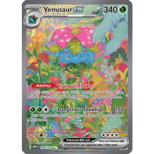 Venusaur ex - 198/165 (198) Special Illustration Rare