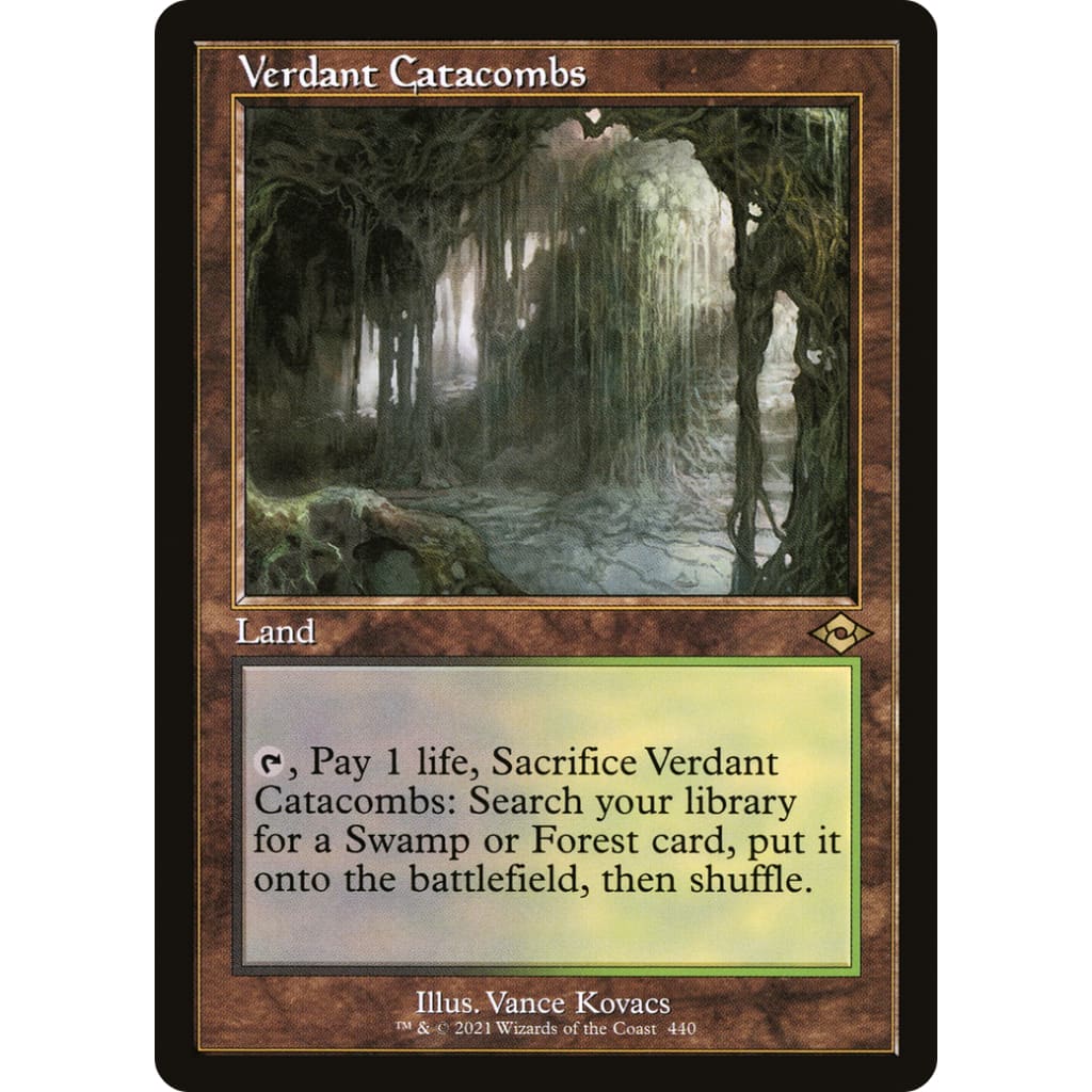 Verdant Catacombs (MH2-440) Etched Foil - Single