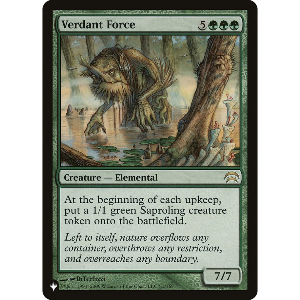 Verdant Force (PLST-HOP-81) - Single