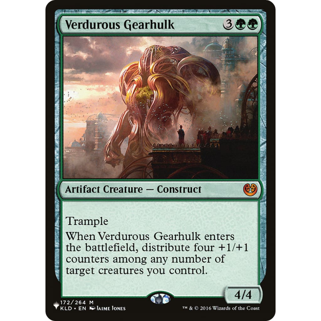 Verdurous Gearhulk (PLST-KLD-172) - Single