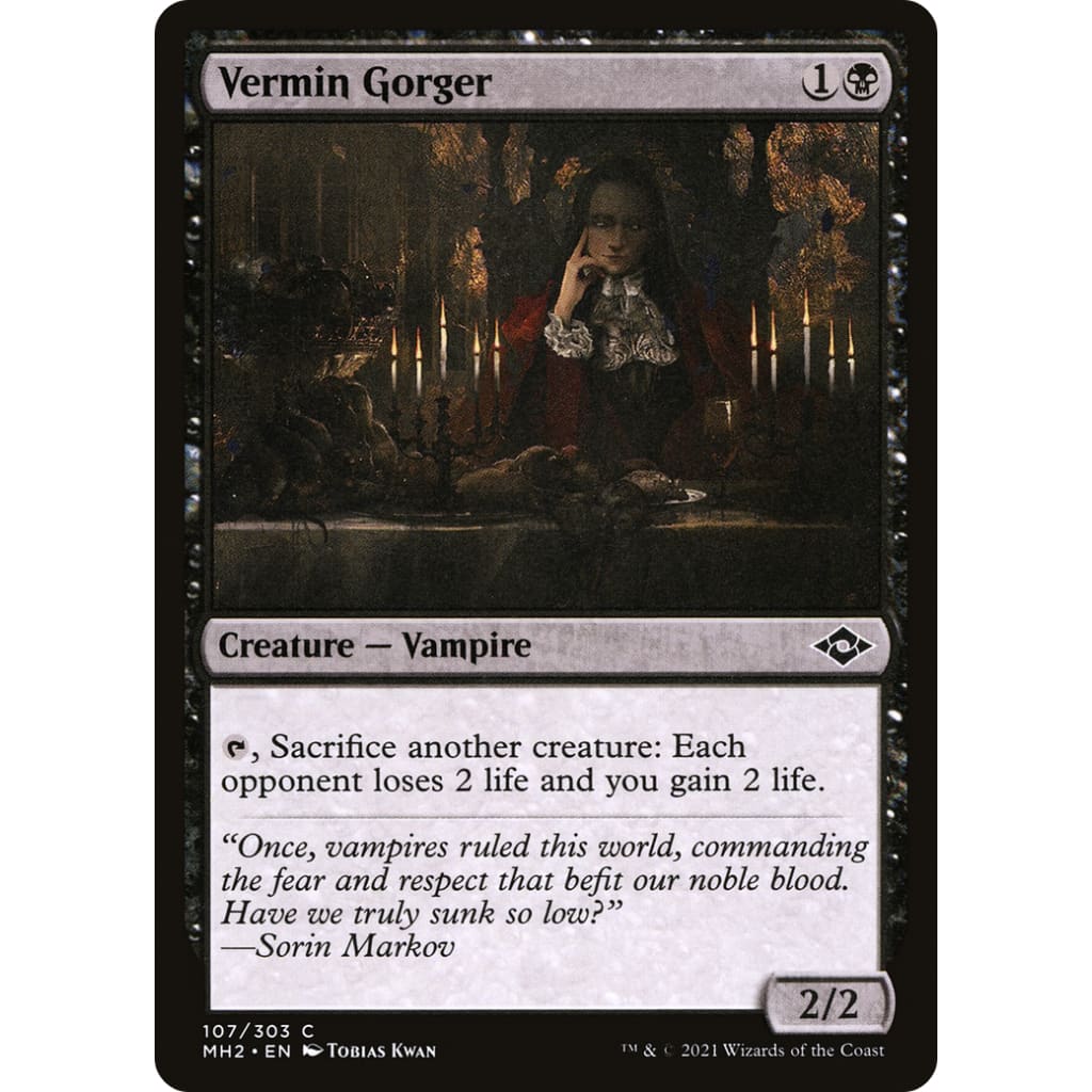 Vermin Gorger (MH2-107) Foil - Single