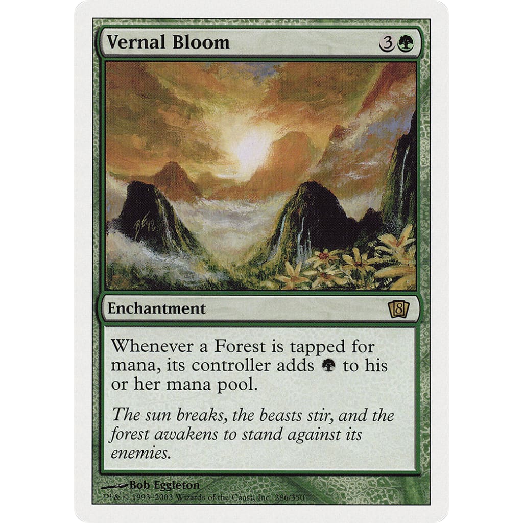 Vernal Bloom (8ED-286) - Single