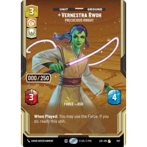 Vernestra Rwoh - Precocious Knight (Serialized) (1127) Foil