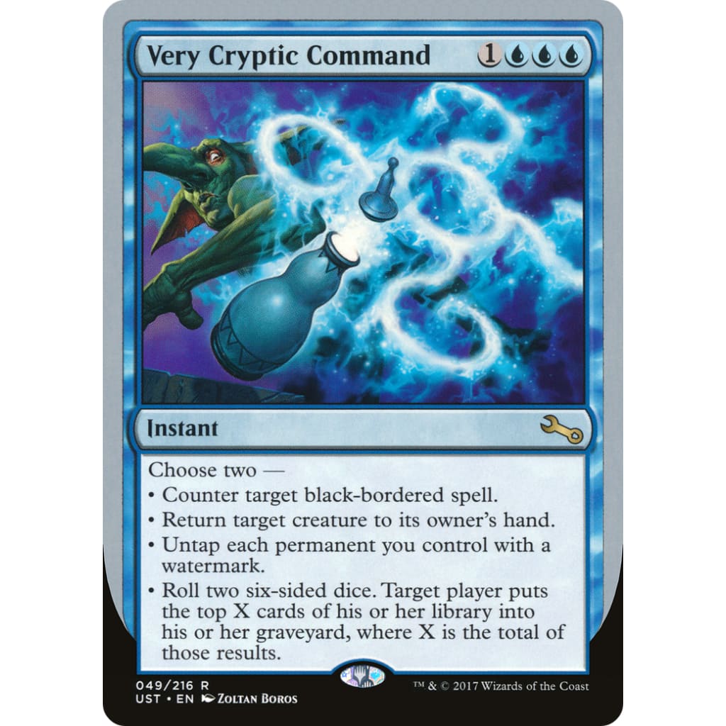 Very Cryptic Command (UST-49E) Foil - Single