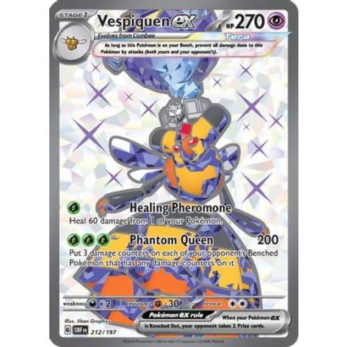 Vespiquen ex (212/197) Ultra Rare Holofoil - Single