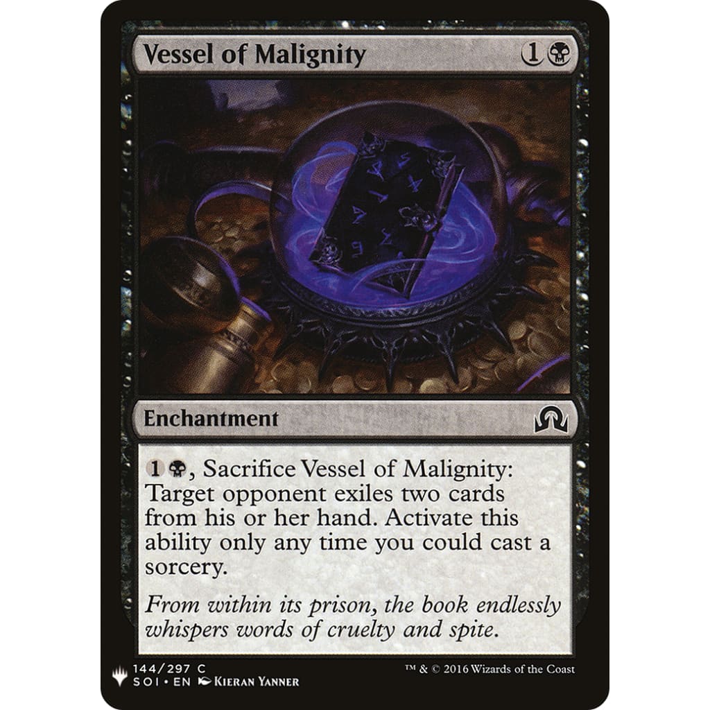 Vessel of Malignity (PLST-SOI-144) - Single