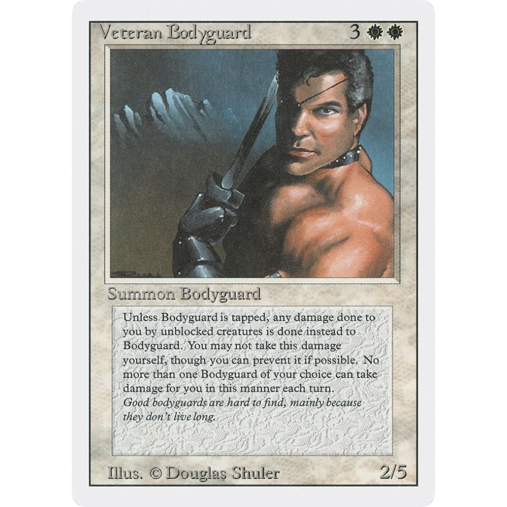 Veteran Bodyguard (3ED-042) - Single