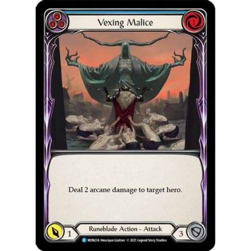 Vexing Malice (Blue) (MONARCH) Unlimited Edition - Single