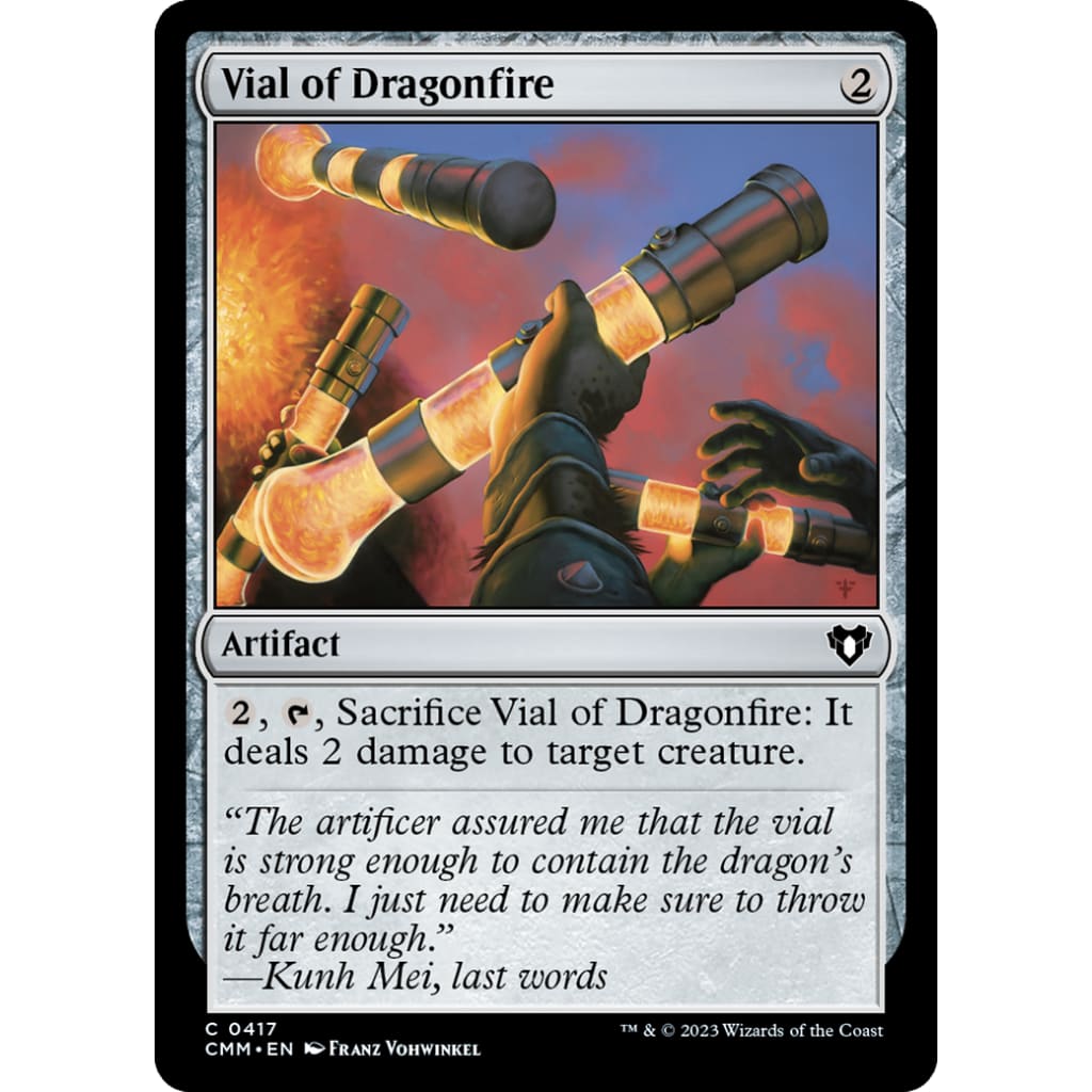 Vial of Dragonfire (CMM-417) Foil - Single