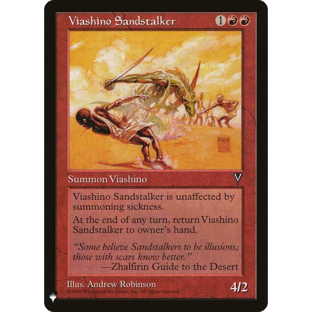 Viashino Sandstalker (PLST-VIS-100) - Single