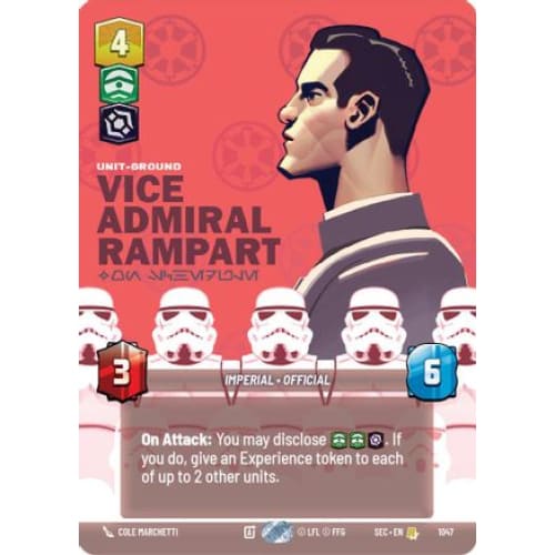Vice Admiral Rampart - On Schedule (Prestige) (1047)