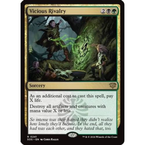 Vicious Rivalry (SOS-241) - Single
