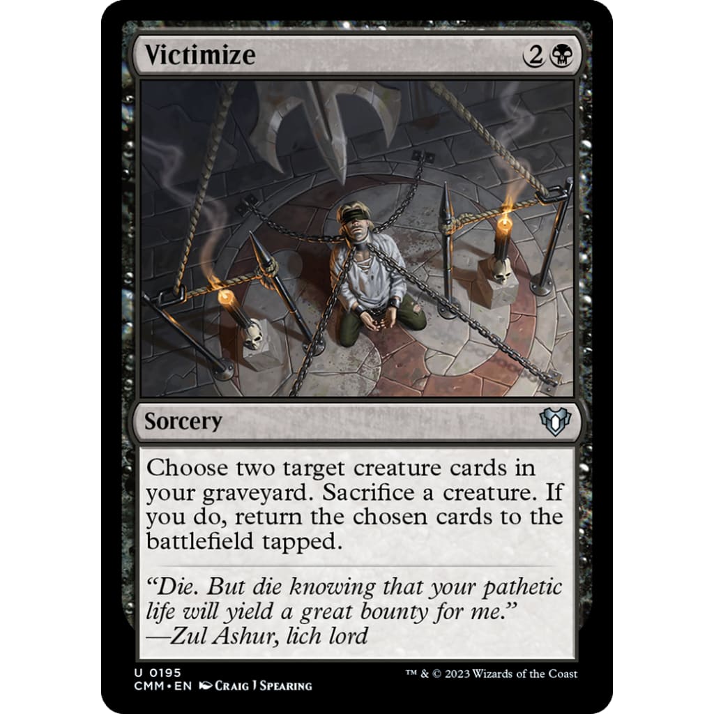 Victimize (CMM-195) - Single