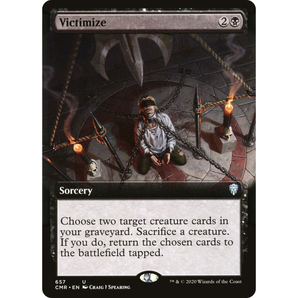 Victimize (CMR-657): (Extended Art) Foil - Single