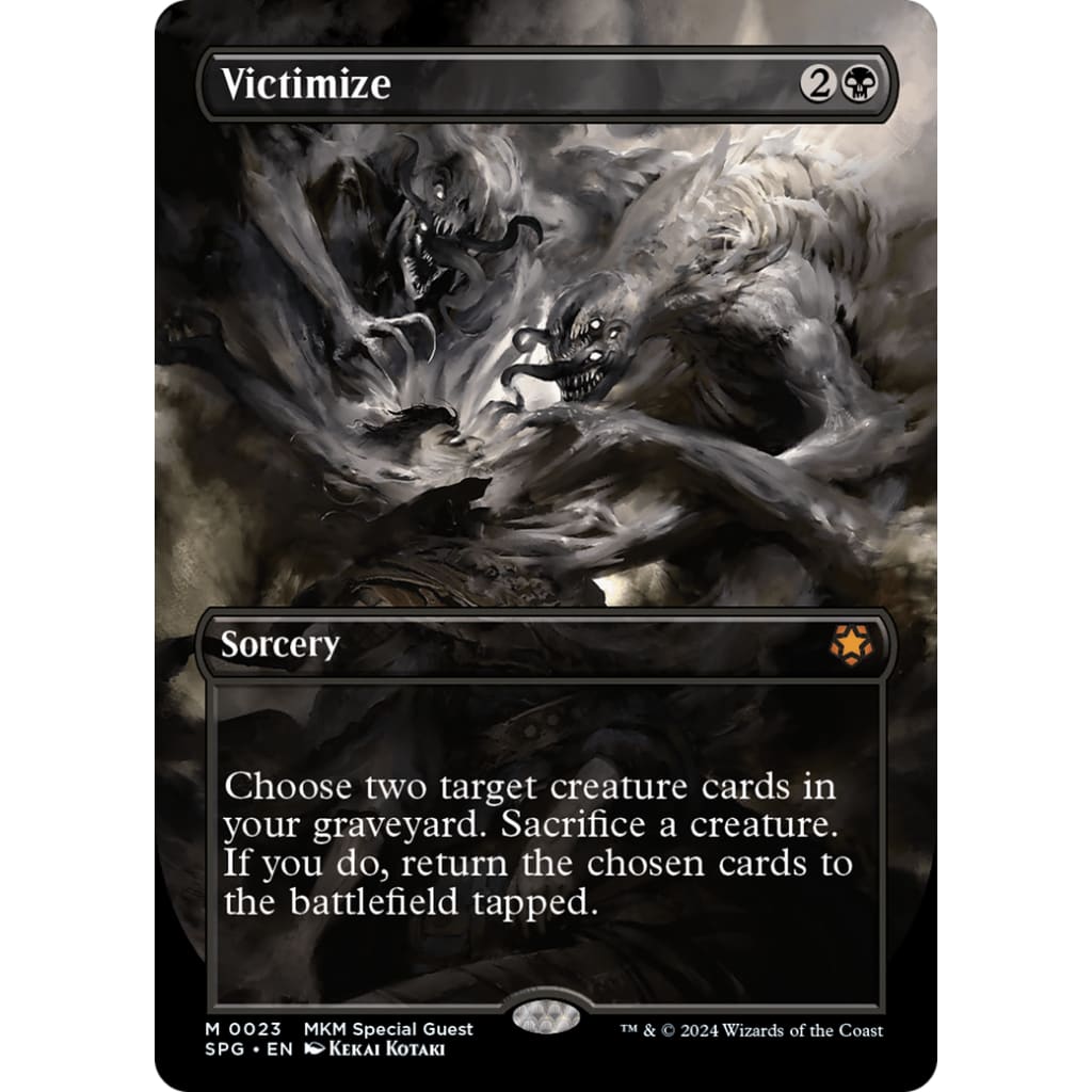 Victimize (SPG-023) (Borderless) - Single
