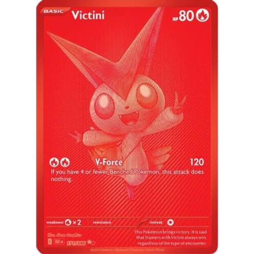 Victini - 171/086 (171) Black White Rare Holofoil - Single