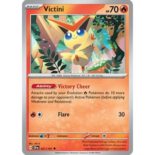 Victini (21) Uncommon Reverse Holofoil - Single