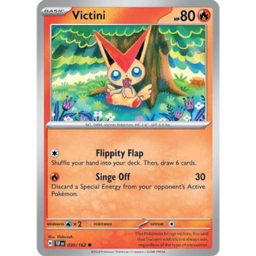 Victini (30) Common Reverse Holofoil - Single