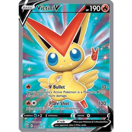 Victini V (144/163) Ultra Rare Holofoil - Single