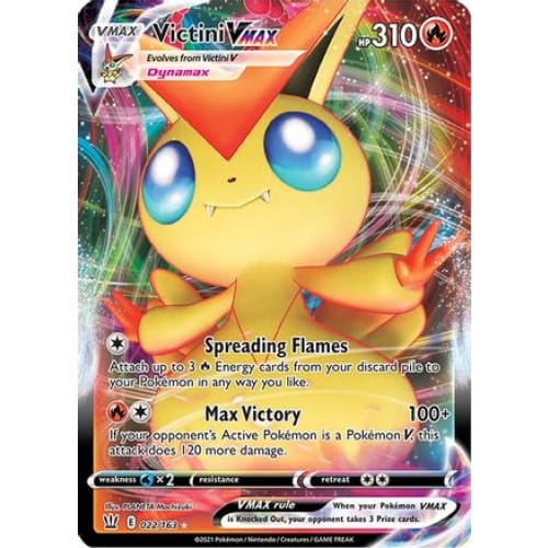 Victini VMAX (022/163) Holo Rare Holofoil - Single