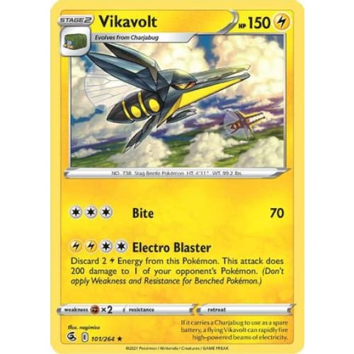 Vikavolt (101/264) Rare Classic Reverse Holofoil - Single