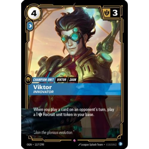 Viktor - Innovator (117/298) - Origins Foil - Single