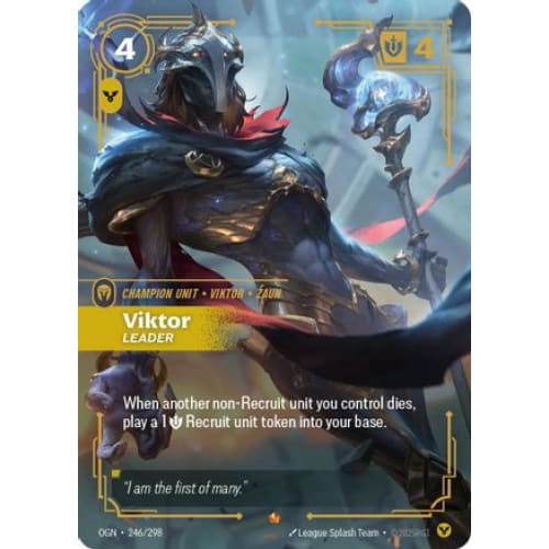 Viktor - Leader (246/298) - Origins Foil - Single