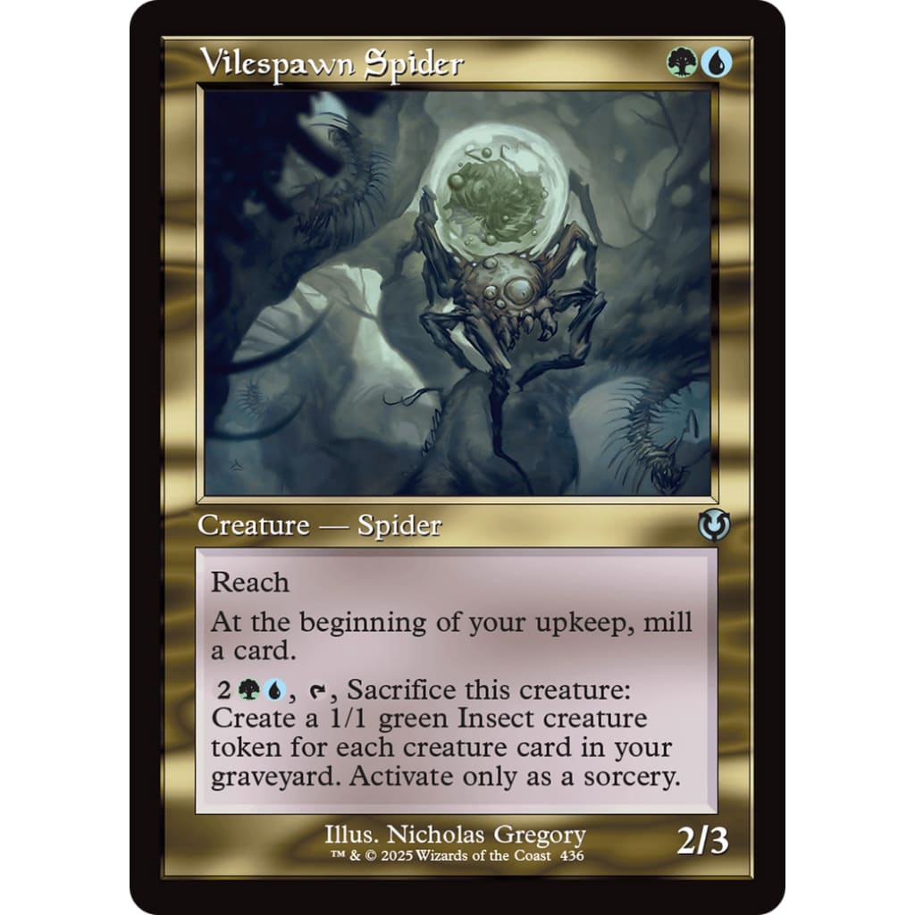 Vilespawn Spider (Retro Frame) (INR-436) - Single