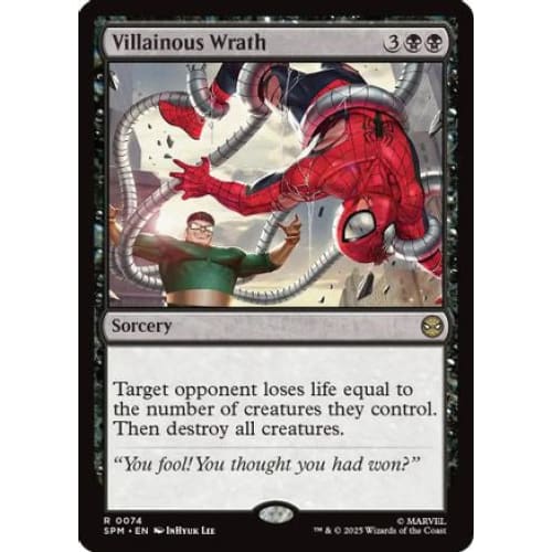 Villainous Wrath (SPM-074) Foil - Single