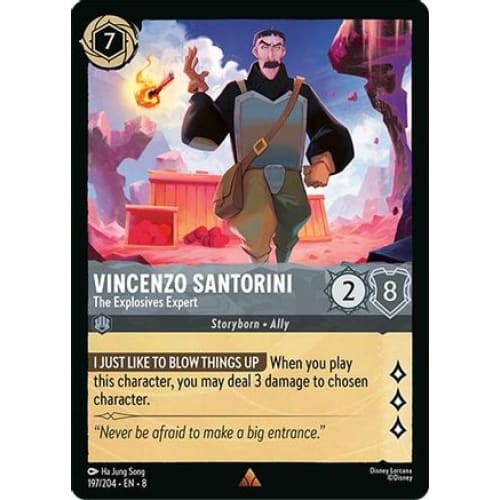 Vincenzo Santorini - The Explosives Expert (197/204)