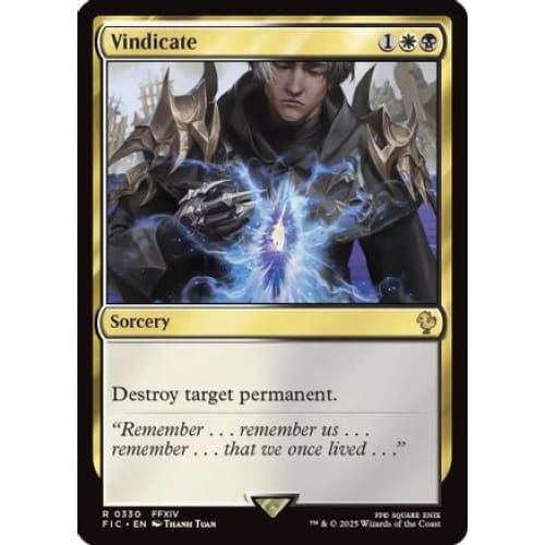 Vindicate (FIC-330) - Single