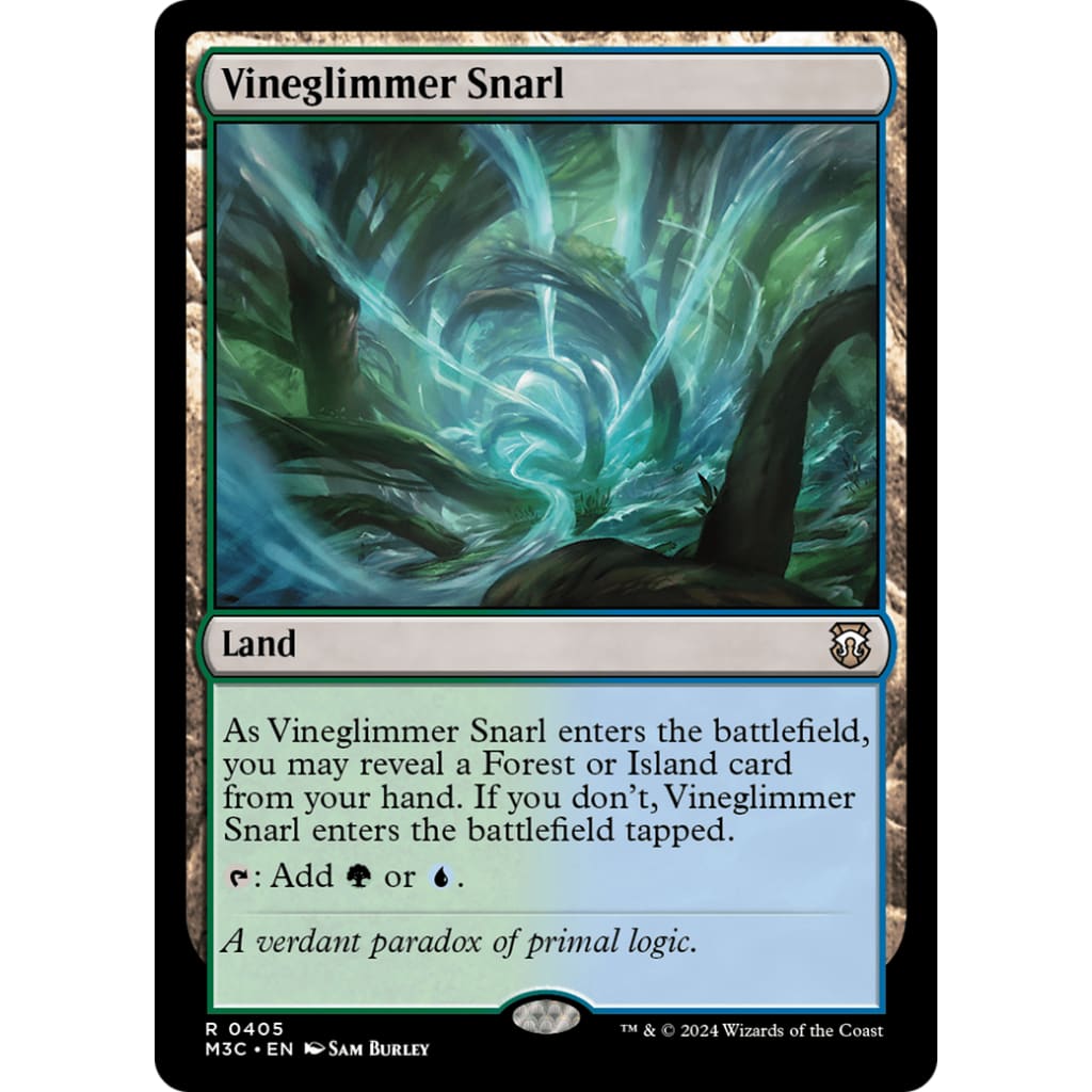 Vineglimmer Snarl (M3C-405) Foil - Single