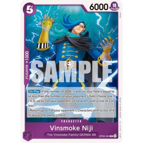 Vinsmoke Niji (065) OP06-065 R Wings of the Captain - Single