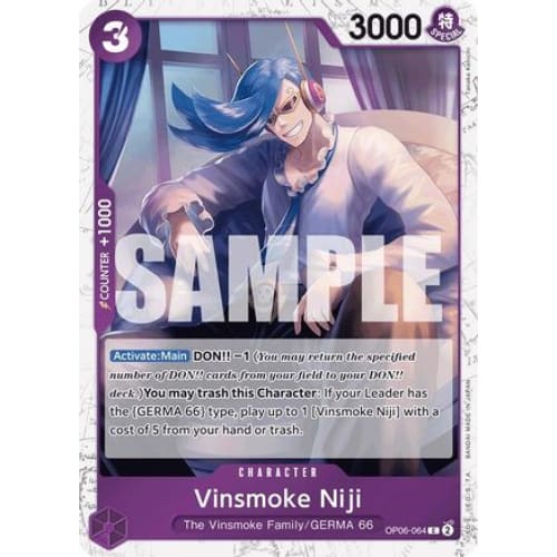 Vinsmoke Niji (OP06-064) (Jolly Roger Foil) OP06-064 C