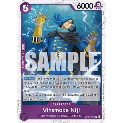 Vinsmoke Niji (OP06-065) (Jolly Roger Foil) OP06-065 R