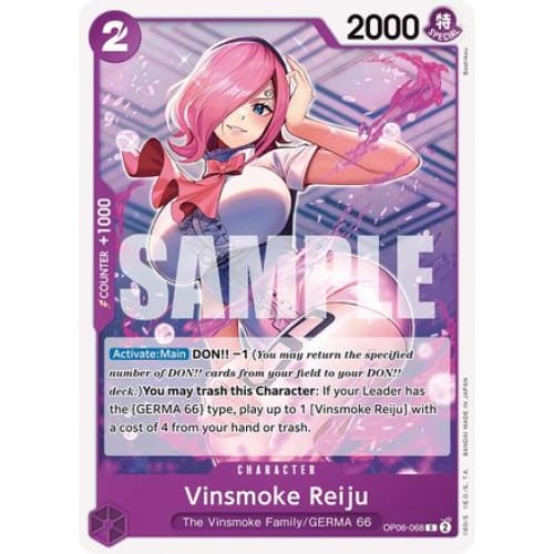 Vinsmoke Reiju (068) OP06-068 C Wings of the Captain