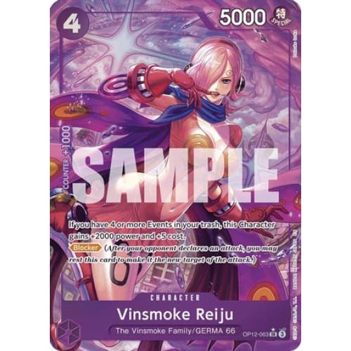Vinsmoke Reiju (Alternate Art) OP12-063 SR Legacy